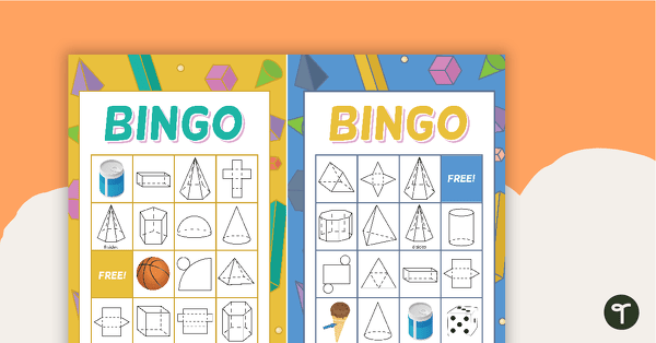 Go to 3D Shapes Bingo teaching resource